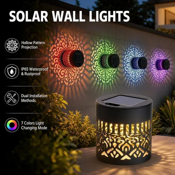 Waterproof_Solar_Mandala_Light_1_Pcs_Pack_Wall_Lantern_Energy_Saving_Solar_Wall_Lamp_Automatic_on_at_Night_for_Homeowners,_Villa,_Garden,_Yard,_,_Mandala|Home_&_Garden_,Metal_Body_