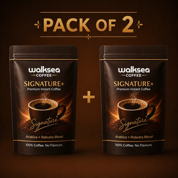 Signature+_Instant_Coffee_|Pack_Of_2_|_200_Gm_Each