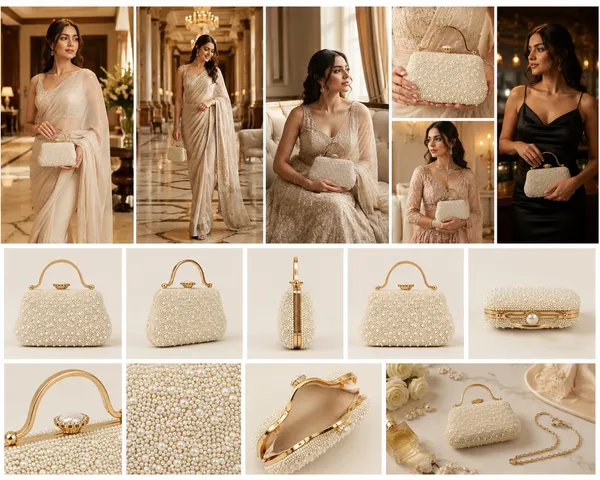 House_Of_Ilahi_White_Pearl_Beaded_Party_Clutch