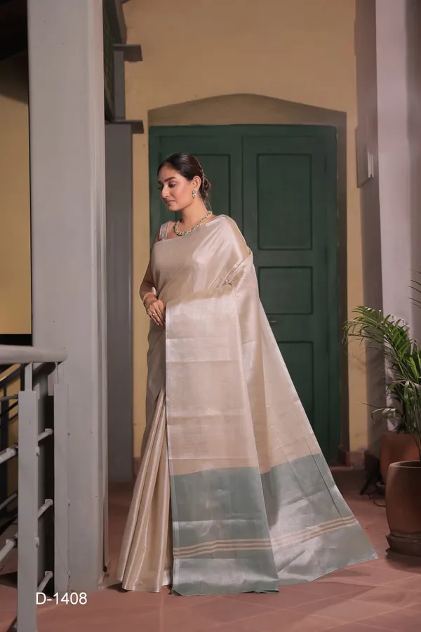 Pink_Pure_Silk_Contrast_Border_Saree_With_Blouse_Piece_For_Women