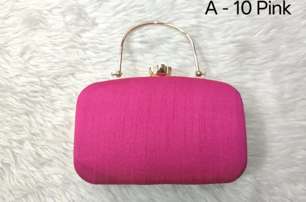 Royal_Paithani_Pink_Purse_with_Golden_Chain+Diamond_Lock