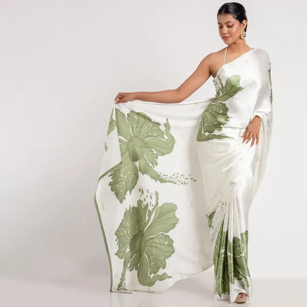 Japan_Satin_saree_with_a_large_floral_digital_print