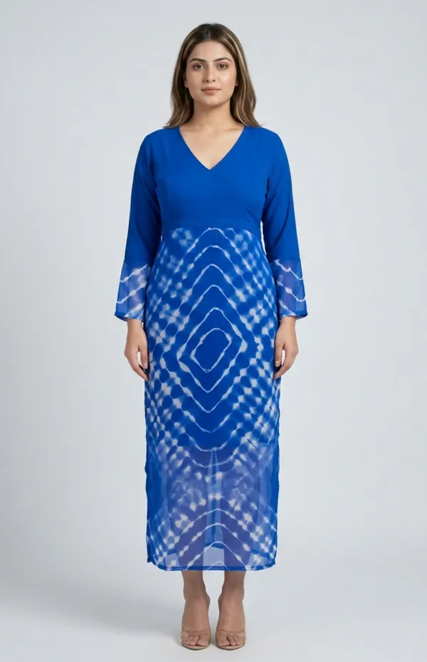 Blue_Premium_Crepe_Ocean_Long_Dress_For_Women_and_Girls