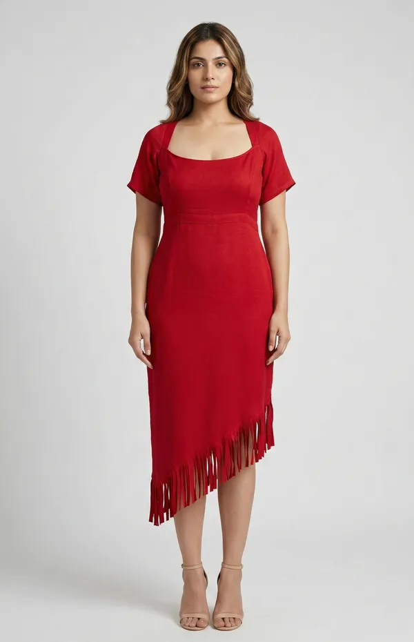 Red_Dress_Premium_Crepe_Scarlet_Grace_Bodycon_Dress_For_Women_and_Girls