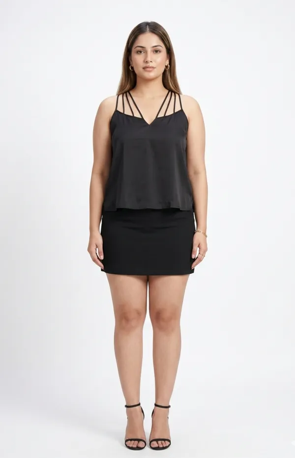Black_Premium_Crepe_Noir_Essential_Strappy_Top_For_Women_and_Girls
