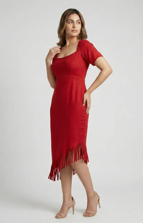 Red_Dress_Premium_Crepe_Scarlet_Grace_Bodycon_Dress_For_Women_and_Girls
