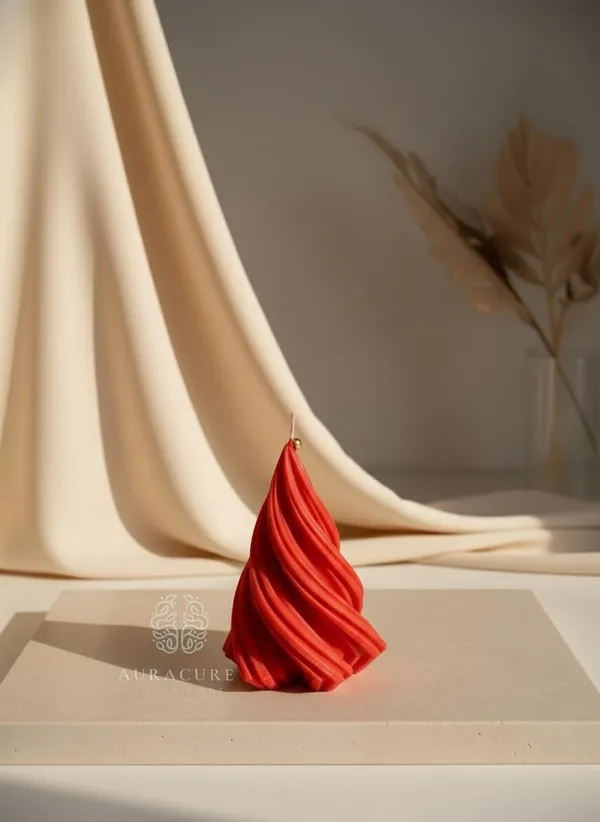 Red_Ever_Swirl_Christmas_Tree_Candle_Decorative_Festive_Candle_For_Home_Decor_Table_Centerpiece_Gifting_Premium_Handmade_Wax_Candle_For_Christmas_Winter_Decor