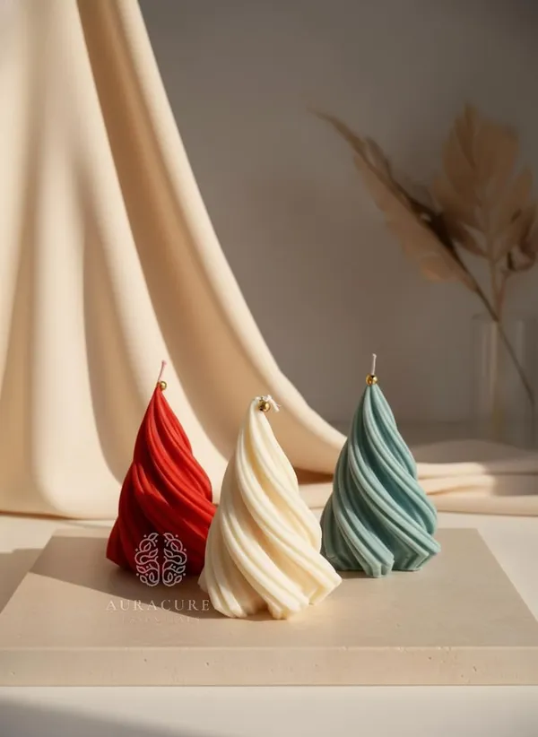 Red_Ever_Swirl_Christmas_Tree_Candle_Decorative_Festive_Candle_For_Home_Decor_Table_Centerpiece_Gifting_Premium_Handmade_Wax_Candle_For_Christmas_Winter_Decor