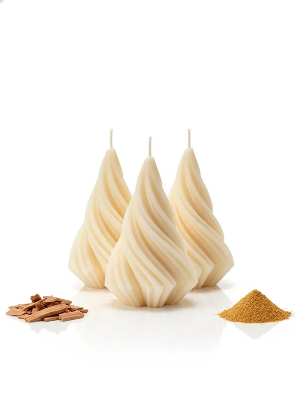 White_Ever_Swirl_Christmas_Tree_Candle_Decorative_Festive_Candle_For_Home_Decor_Table_Centerpiece_Gifting_Premium_Handmade_Wax_Candle_For_Christmas_Winter_Decor