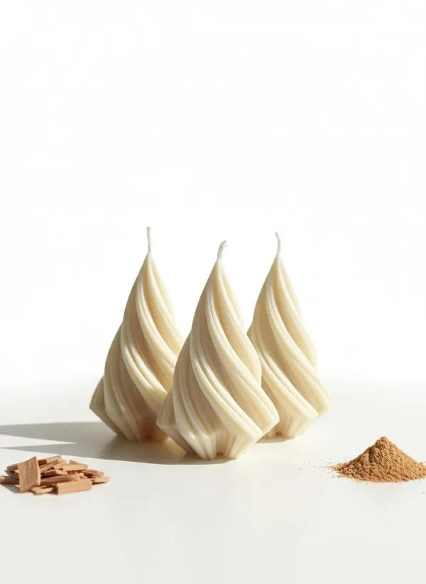 White_Ever_Swirl_Christmas_Tree_Candle_Decorative_Festive_Candle_For_Home_Decor_Table_Centerpiece_Gifting_Premium_Handmade_Wax_Candle_For_Christmas_Winter_Decor