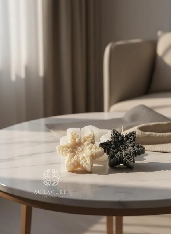 White_Snowflake_Candle_Winter_Flake_Bliss_Decorative_Scented_Candle__Egyptian_Musk