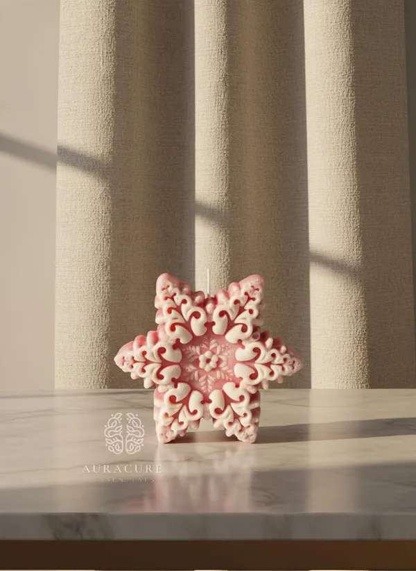 Pink_Snowflake_Candle_Winter_Flake_Bliss_Decorative_Scented_Candle__Egyptian_Musk