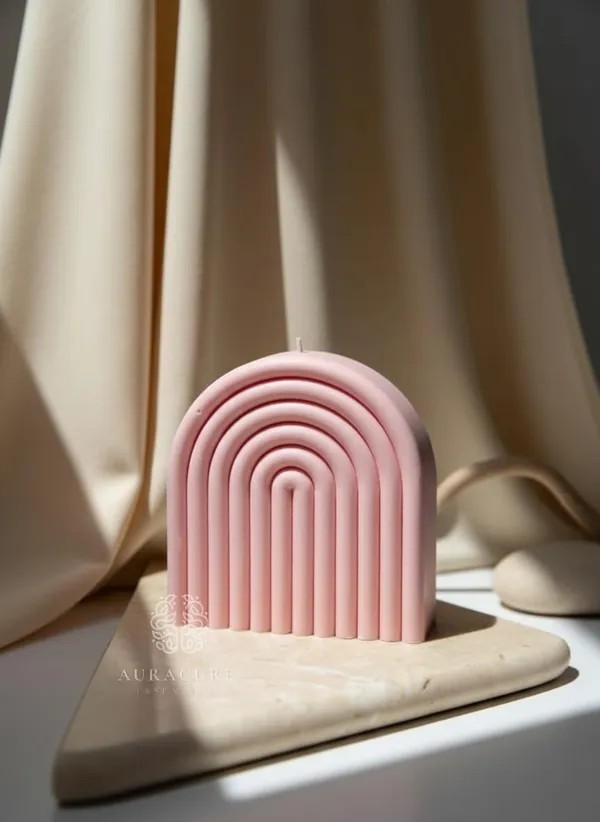 Baby_Pink_Dream_Arch_Scented_Candle_Minimal_Pastel_Home_Decor