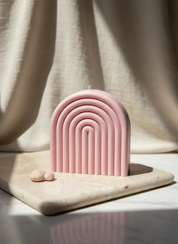 Baby_Pink_Dream_Arch_Scented_Candle_Minimal_Pastel_Home_Decor