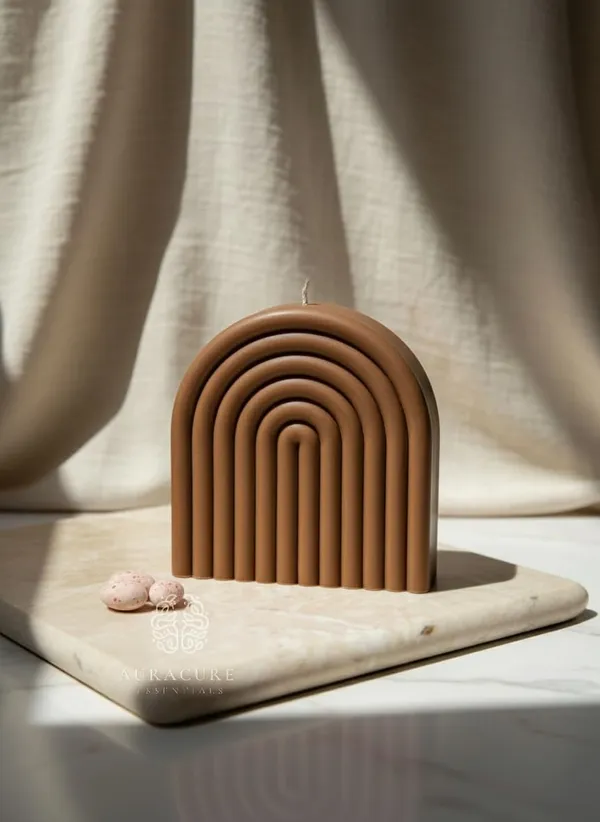 Chocolate_Brown_Dream_Arch_Scented_Candle_Minimal_Pastel_Home_Decor_Chocolate