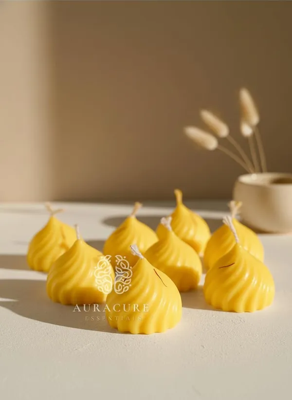 Yellow_Aura_Cure_Handcrafted_Ganesha_Prasad_Modak_Candle_Ganesh_Chaturthi_Festive_Decor_Ganesh_Chaturthi_Pooja_Decor_Festive_Return_Gift_Candles_Pack_Of_4