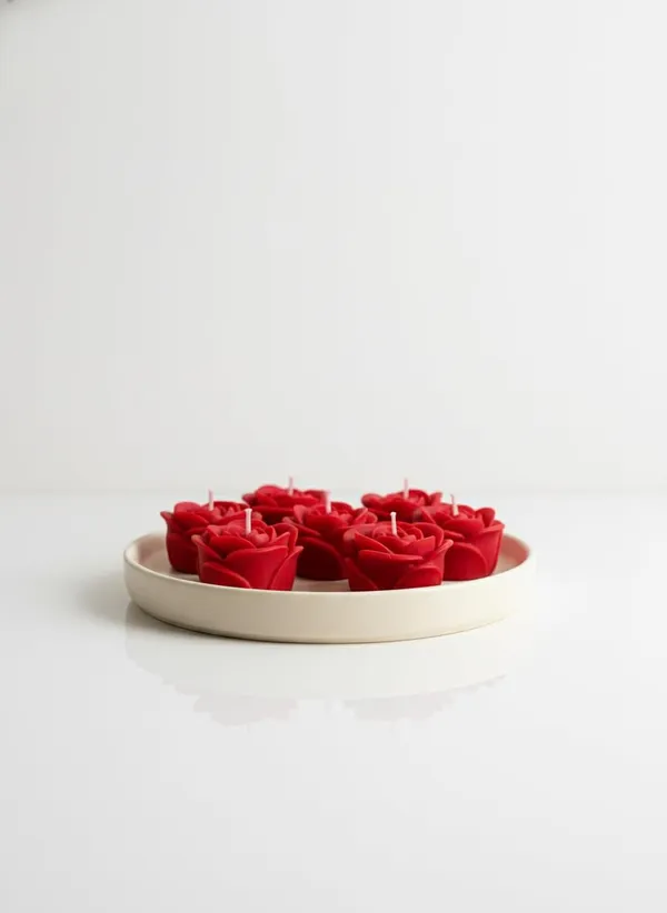 Red_Blushing_Rose_Bud_Candle_Handmade_Floral_Scented_Decor_Candle_Home_Decor_And_Gifting_Pack_Of_2