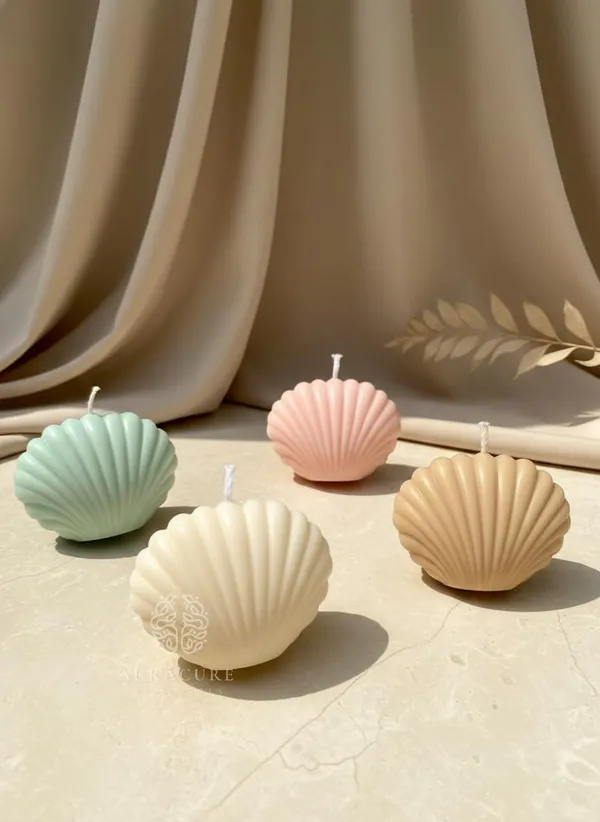 White_Auracure_Coastal_Seashell_Soy_Candle_Beach_Inspi_Handmade_Decorative_Candle__Medium