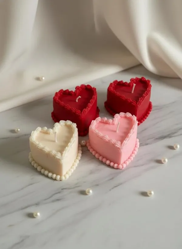 Baby_Pink_Frosted_Heart_De_Handmade_Decorative_Romantic_Candle_For_Weddings_Anniversaries_And_Home_Decor_Heart_Shape