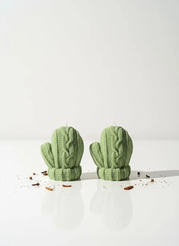 Green_Cozy_Knit_Gloves_Candle_Mitten_Shaped_Winter_Candle_With_Hand_Knit_Detailing_Christmas_Decor_And_Seasonal_Gifting_Pack_Of_2