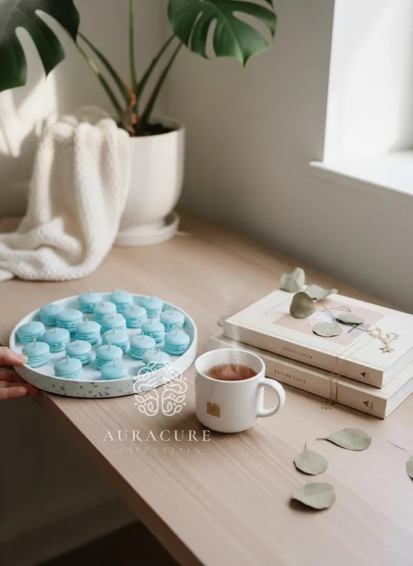 Blue_Macaron_Candle_Set_Pastel_Dessert_Inspi_Mini_Candles_With_Soft_Fragrance_Perfect_For_Decor_And_Gifting_Pack_Of_2