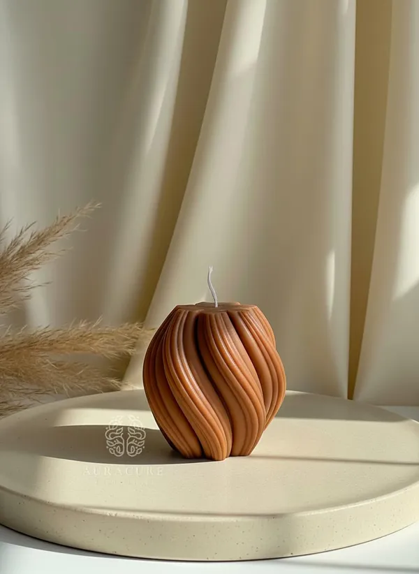 Brown_Ribbon_Wave_Candle_Sculptural_Design_Decorative_Candle_For_Modern_Decor_And_Relaxation__Small