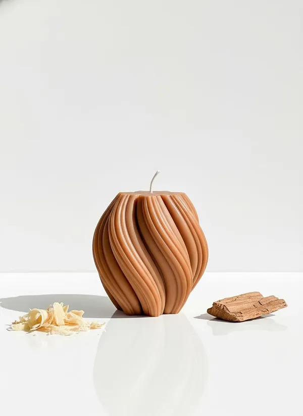 Brown_Ribbon_Wave_Candle_Sculptural_Design_Decorative_Candle_For_Modern_Decor_And_Relaxation__Small