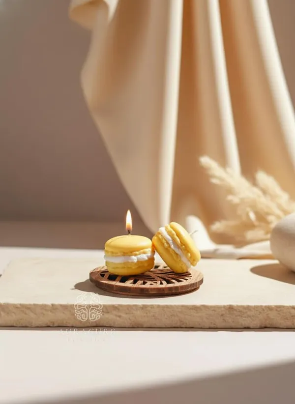 Yellow_Macaron_Candle_Set_Pastel_Dessert_Inspi_Mini_Candles_With_Soft_Fragrance_Perfect_For_Decor_And_Gifting_Pack_Of_2