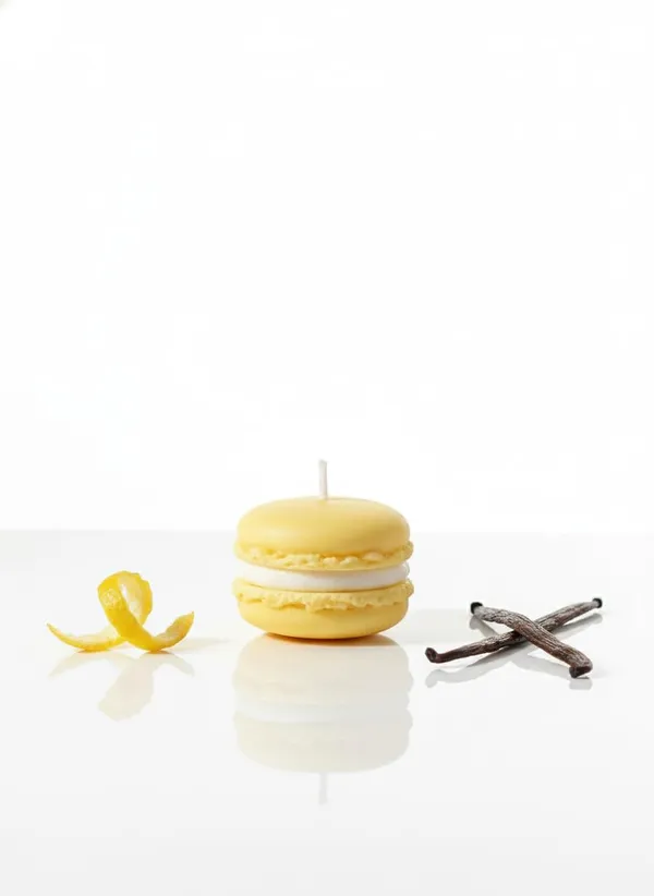 Yellow_Macaron_Candle_Set_Pastel_Dessert_Inspi_Mini_Candles_With_Soft_Fragrance_Perfect_For_Decor_And_Gifting_Pack_Of_2