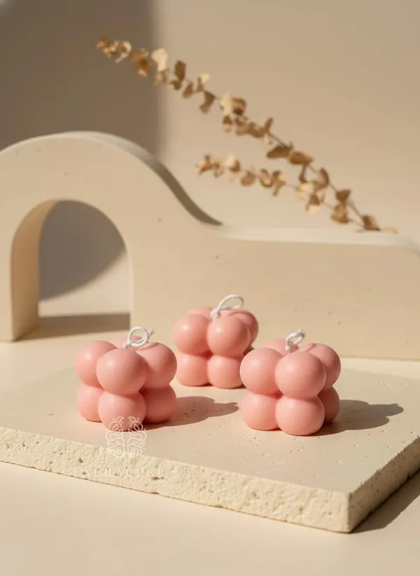 Baby_Pink_Mini_Bubble_Candles_Cube_Design_Decorative_Candles_For_Home_Decor_Desk_Styling_Gifting_And_Festive_Setups_Pack_Of_3