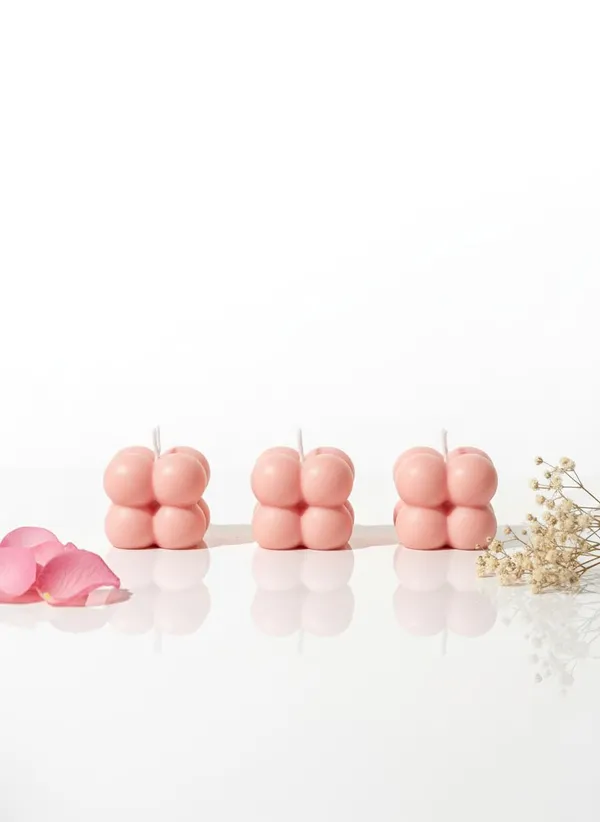 Baby_Pink_Mini_Bubble_Candles_Cube_Design_Decorative_Candles_For_Home_Decor_Desk_Styling_Gifting_And_Festive_Setups_Pack_Of_3