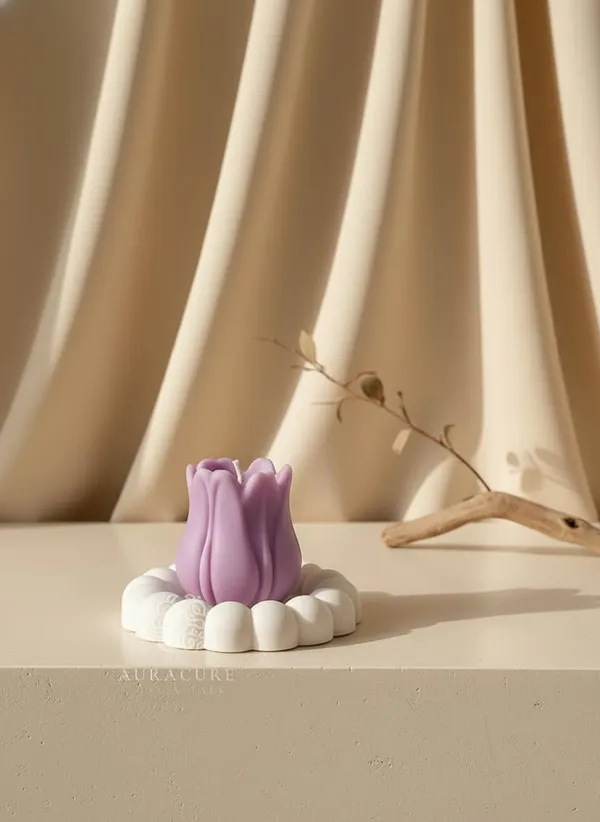 Purple_Majestic_Tulip_Statement_Candle_Handcrafted_Floral_Decorative_Candle_With_Sculpted_Petals_Luxury_Home_Decor