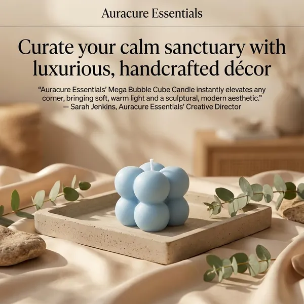 Blue_Mini_Bubble_Candles_Cube_Design_Decorative_Candles_For_Home_Decor_Desk_Styling_Gifting_And_Festive_Setups_Pack_Of_3