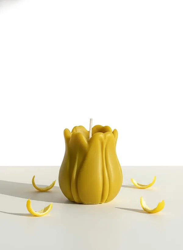 Yellow_Majestic_Tulip_Statement_Candle_Handcrafted_Floral_Decorative_Candle_With_Sculpted_Petals_Luxury_Home_Decor