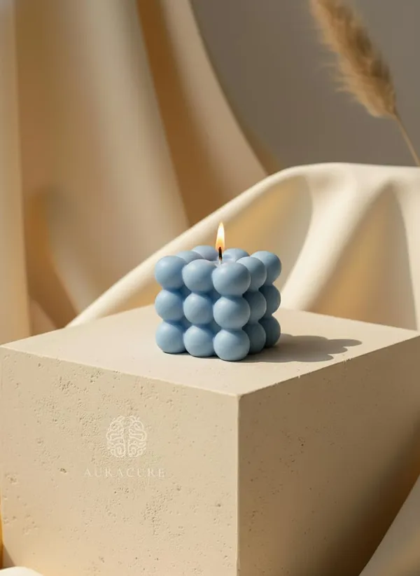 Blue_Mega_Bubble_Cube_Candle_Handmade_Decorative_Candle_With_Bold_Bubble_Design_Modern_Aesthetic_Home_Decor