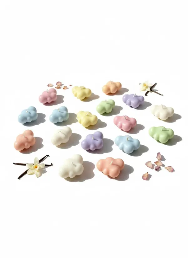 Multicolor_Big_Dreamy_Cloud_Scented_Cloud_Shaped_Scented_Candle_Handcrafted_Fragrance_Melts_For_Relaxation_And_Gifting_Pack_Of_4
