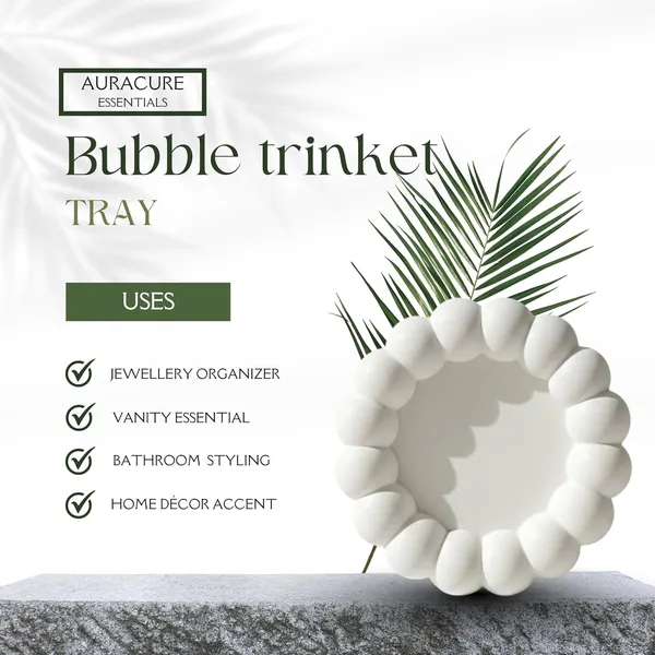 White_Aesthetic_Handmade_Big_Bubble_Trinket_Tray_Handmade_Concrete_Jewellery_Makeup_Organizer_Multipurpose_Tray_For_Rings_Watches_Perfume_Home_Decor_13_8_X_13_8_Cm