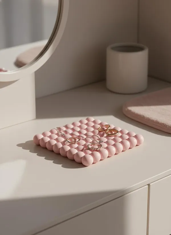 Baby_Pink_Aesthetic_Handmade_Half_Bead_Bubble_Coaster_Tray_Handmade_Concrete_Jewellery_Makeup_Organizer_Multipurpose_Tray_For_Rings_Watches_Perfume_Home_Decor_15_2x15_2x1_9_Cm