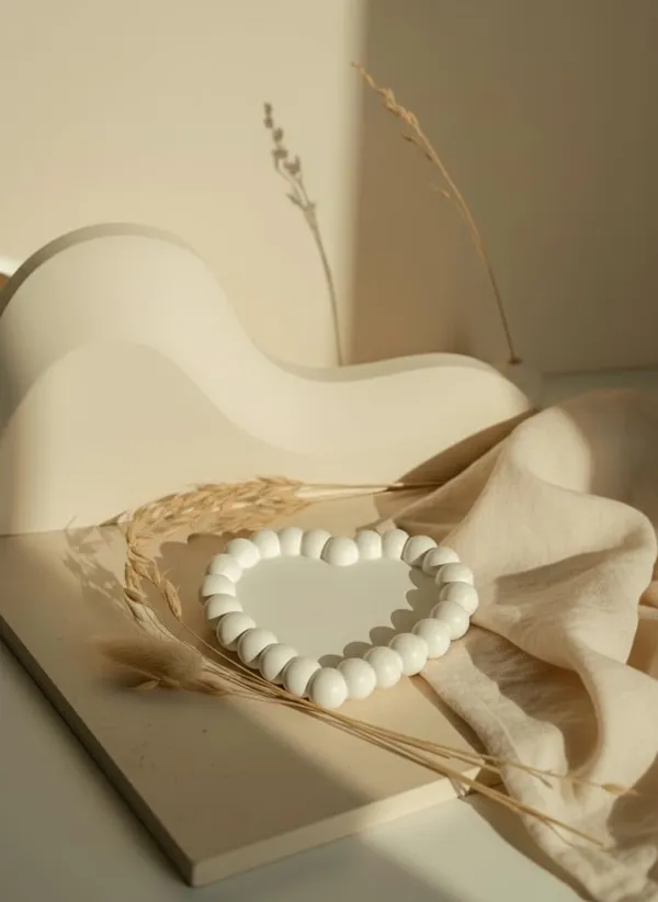 White_Aesthetic_Handmade_Bubble_Heart_Trinket_Tray_Handmade_Concrete_Jewellery_Makeup_Organizer_Multipurpose_Tray_For_Rings_Watches_Perfume_Home_Decor_13_8_X_13_8_Cm