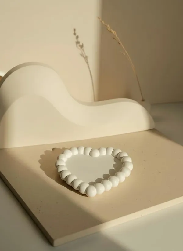 White_Aesthetic_Handmade_Bubble_Heart_Trinket_Tray_Handmade_Concrete_Jewellery_Makeup_Organizer_Multipurpose_Tray_For_Rings_Watches_Perfume_Home_Decor_13_8_X_13_8_Cm