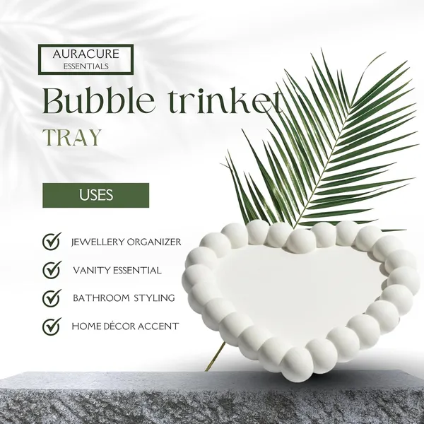 White_Aesthetic_Handmade_Bubble_Heart_Trinket_Tray_Handmade_Concrete_Jewellery_Makeup_Organizer_Multipurpose_Tray_For_Rings_Watches_Perfume_Home_Decor_13_8_X_13_8_Cm