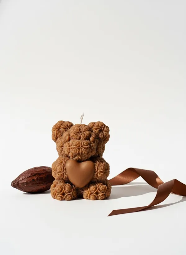 Brown_Rose_Teddy_Bear_Candle_With_Heart_Hand_Pou_Premium_Wax_Romantic_Decor_Gift_For_Anniversaries_Valentine's_Day_Birthdays_Pack_Of_2