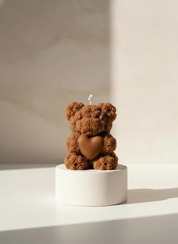 Brown_Rose_Teddy_Bear_Candle_With_Heart_Hand_Pou_Premium_Wax_Romantic_Decor_Gift_For_Anniversaries_Valentine's_Day_Birthdays_Pack_Of_2
