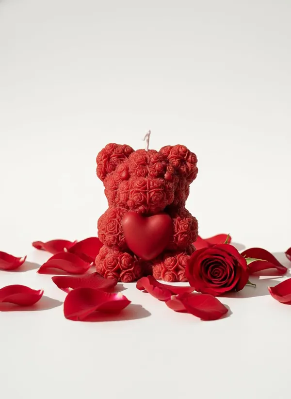 Red_Rose_Teddy_Bear_Candle_With_Heart_Hand_Pou_Premium_Wax_Romantic_Decor_Gift_For_Anniversaries_Valentine's_Day_Birthdays_Pack_Of_2