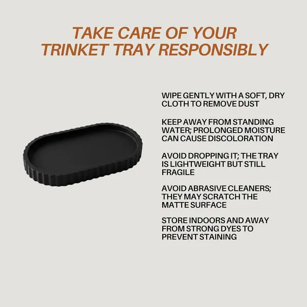 Black_Handcrafted_Concrete_Long_Oval_Trinket_Tray_With_Ribbed_Edge_Multipurpose_Jewelry_Accessory_Organizer_Elegant_Decorative_Home_Decor_Accent