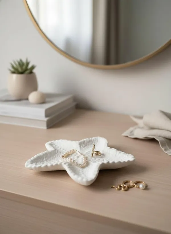 White_Starfish_Shaped_Trinket_Tray_Elegant_Jewellery_Tray_For_Display_And_Styling_Jewellery_Photography_Prop_Coastal_Home_Decor_For_Rings_Earrings_Accessories