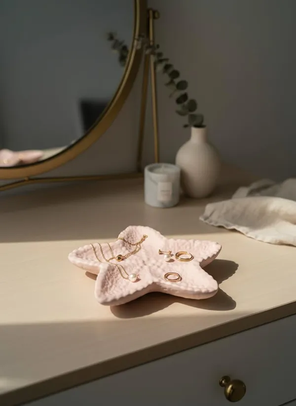 Pink_Starfish_Shaped_Trinket_Tray_Elegant_Jewellery_Tray_For_Display_And_Styling_Jewellery_Photography_Prop_Coastal_Home_Decor_For_Rings_Earrings_Accessories