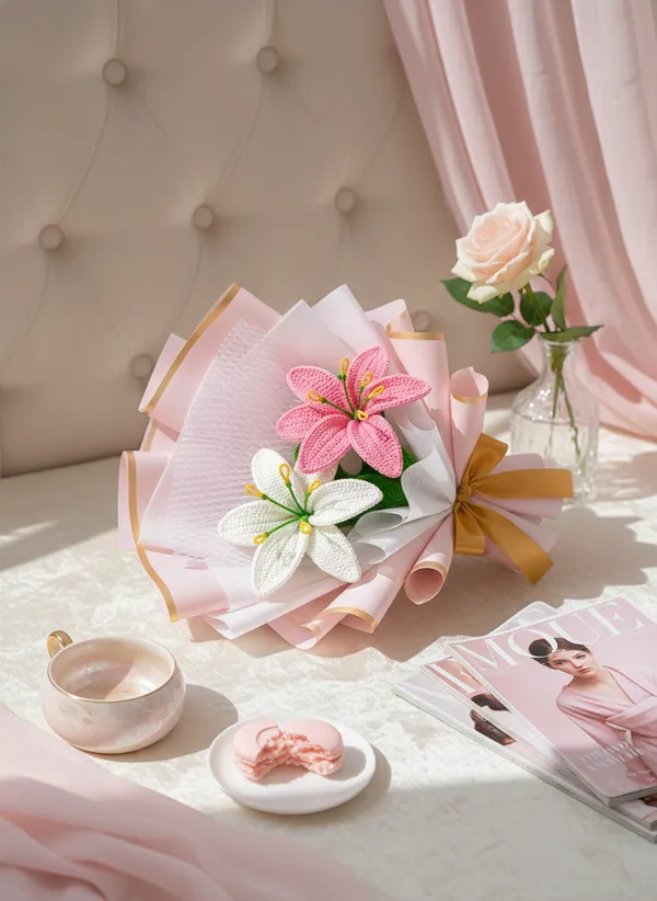 Blush_Pearl_Lily_Crochet_Bouquet_|_Premium_Pink_&_White_Handmade_Floral_Gift