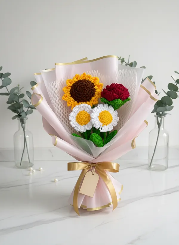 Golden_Garden_Crochet_Bouquet_|_Premium_Sunflower,_Daisy_&_Rose_Handmade_Arrangement