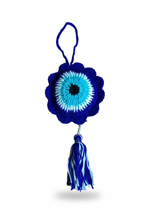 Handmade_Crochet_Big_Evil_Eye_Hanging_|_Wall_&_Car_Protection_Charm